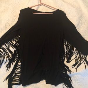 Fringe blouse